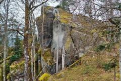 Weg Steinbis Schlossfelsen