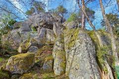 Der untere Schlossfelsen / Burgfelsen