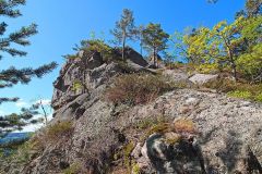 Der obere Schlossfelsen