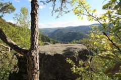 Auf dem Burgfelsen