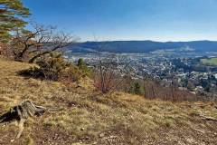 Blick vom Schnecklesfelsen