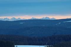 Aussicht vom Brend - Schweizer Alpen