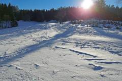 Ski Fernwanderweg bei Martinskapelle