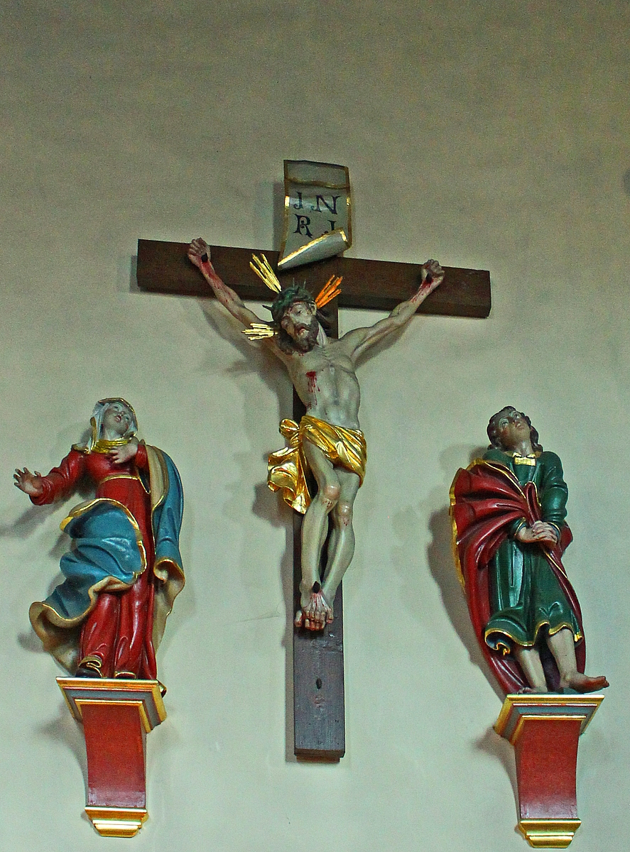 Kreuzigungsszene der St. Jakobus Kapelle