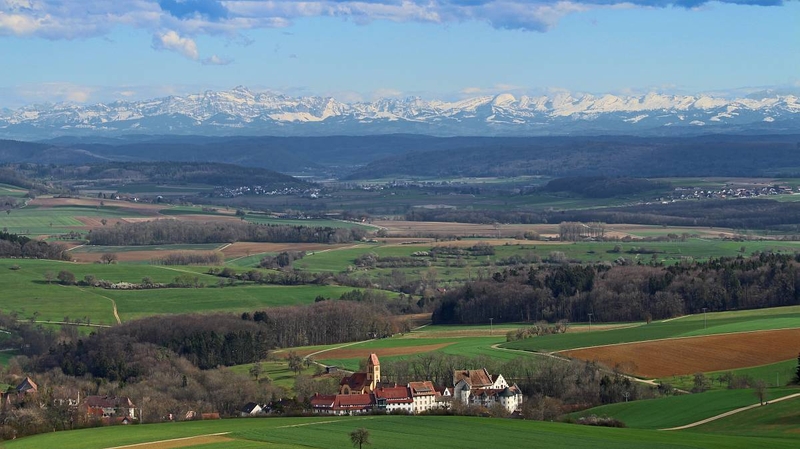 Wannenbergrunde - Alpensicht