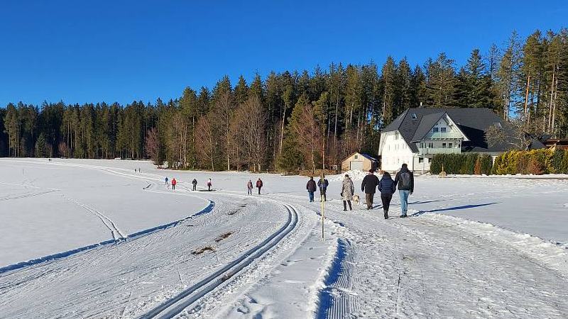 Winterwanderweg Tennenbronn