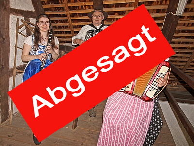 Termin abgesagt